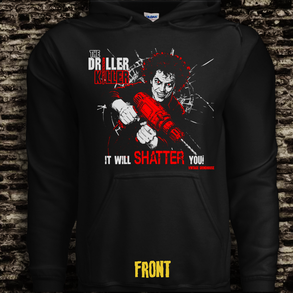 The Driller Killer hoodie in black