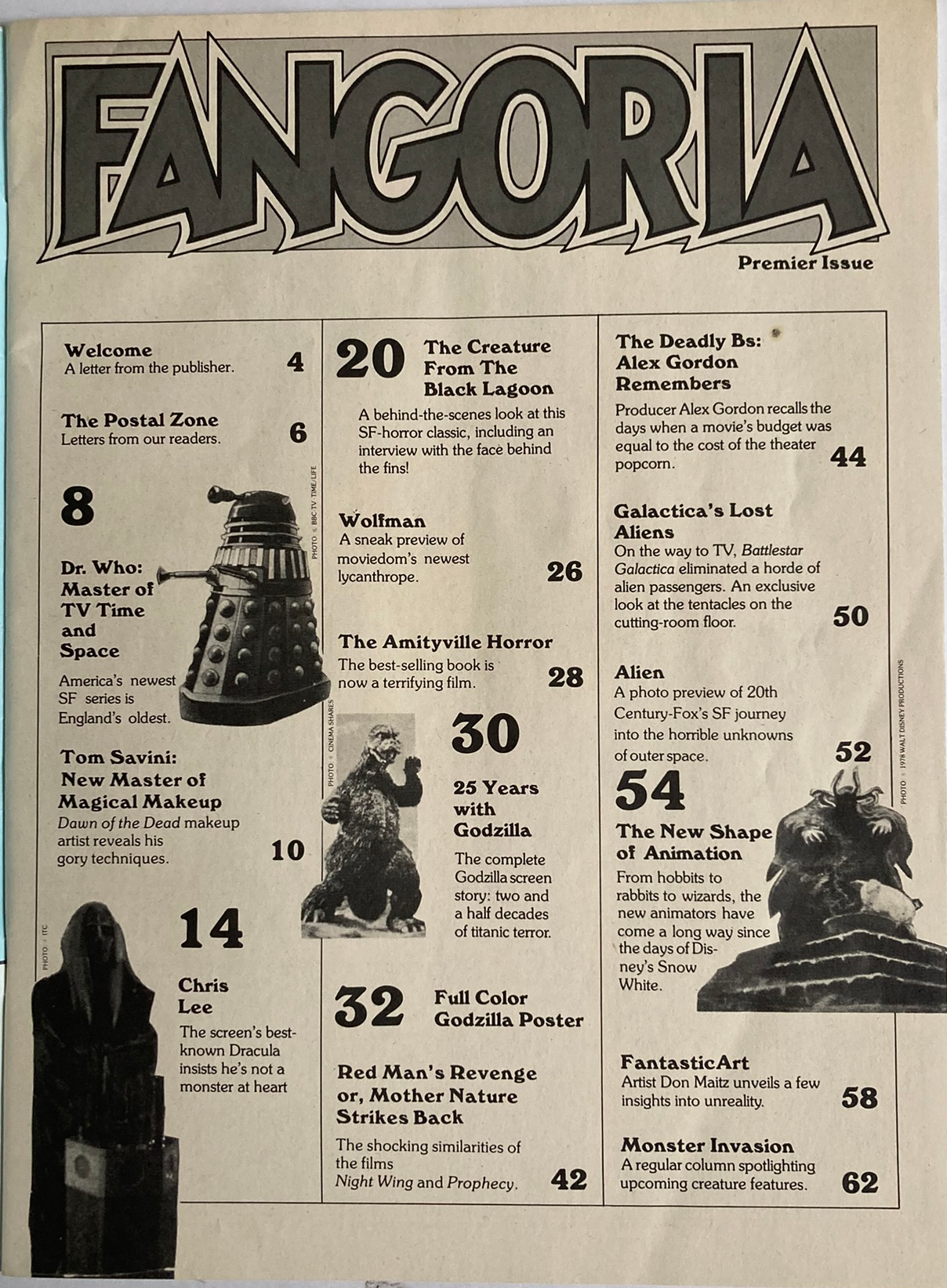 RARE Fangoria Magazine #1