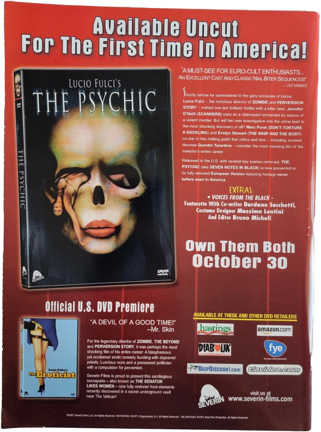 Fangoria Magazine #268