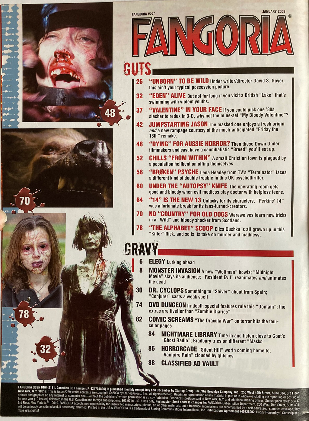 Fangoria Magazine #279