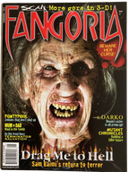Magazine cover of Fangoria #283 featuring Drag Me to Hell