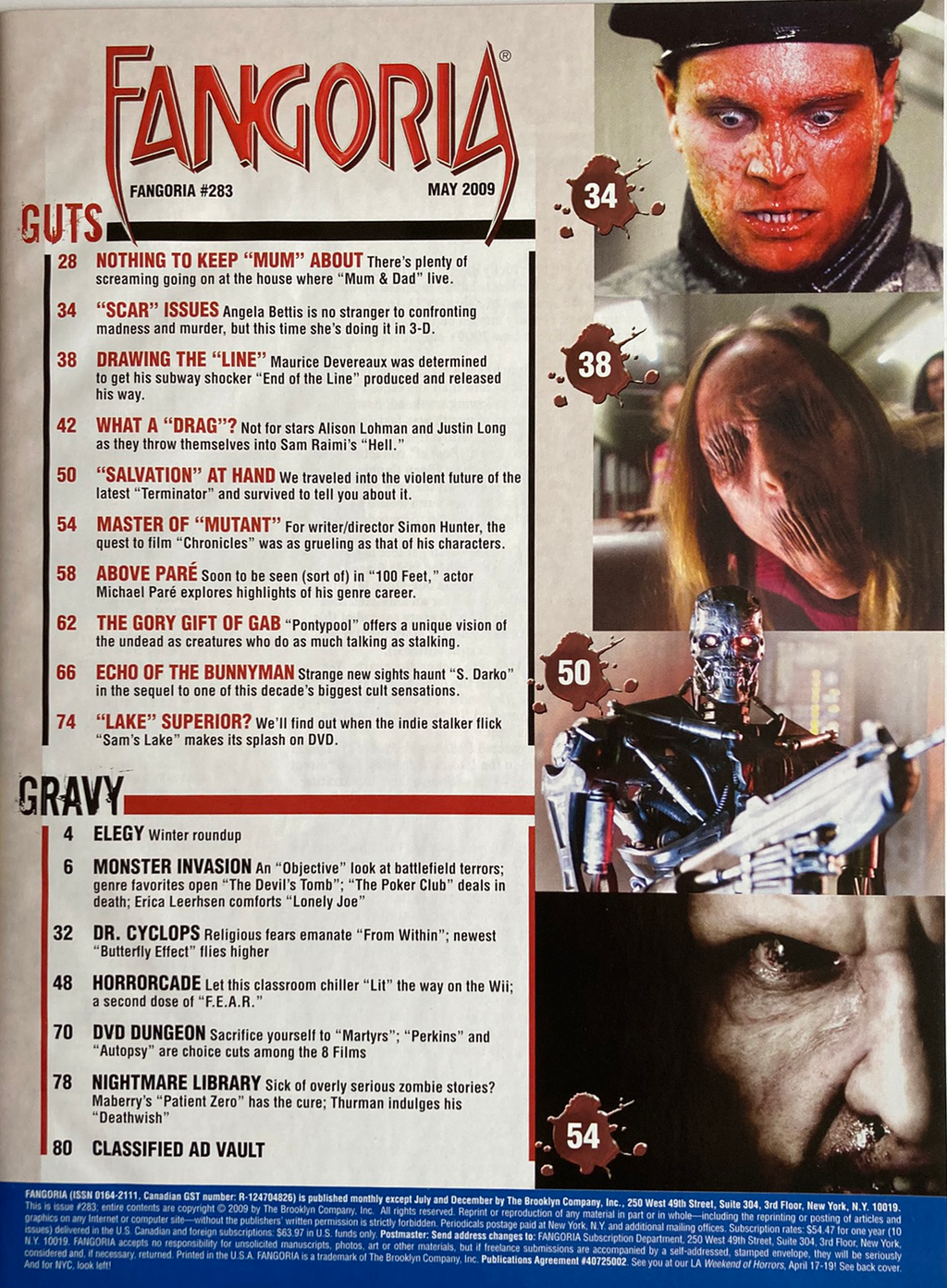 Fangoria Magazine #283