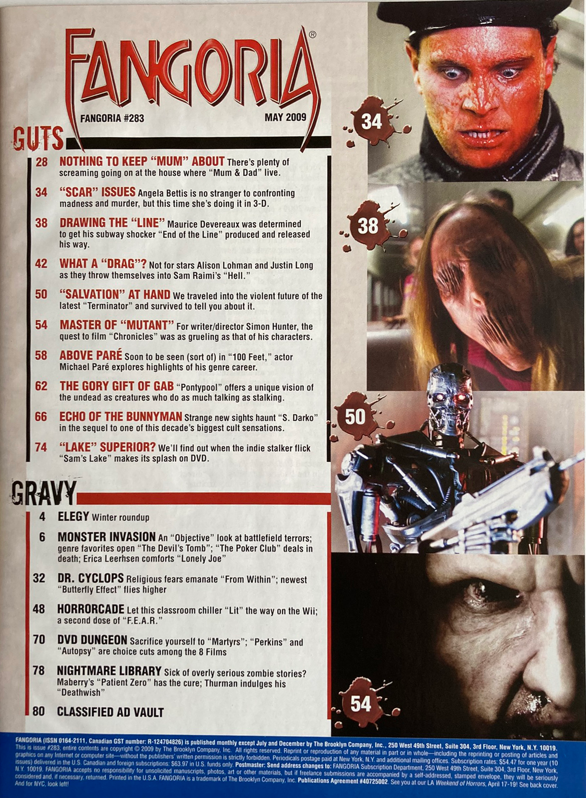 Fangoria Magazine #283