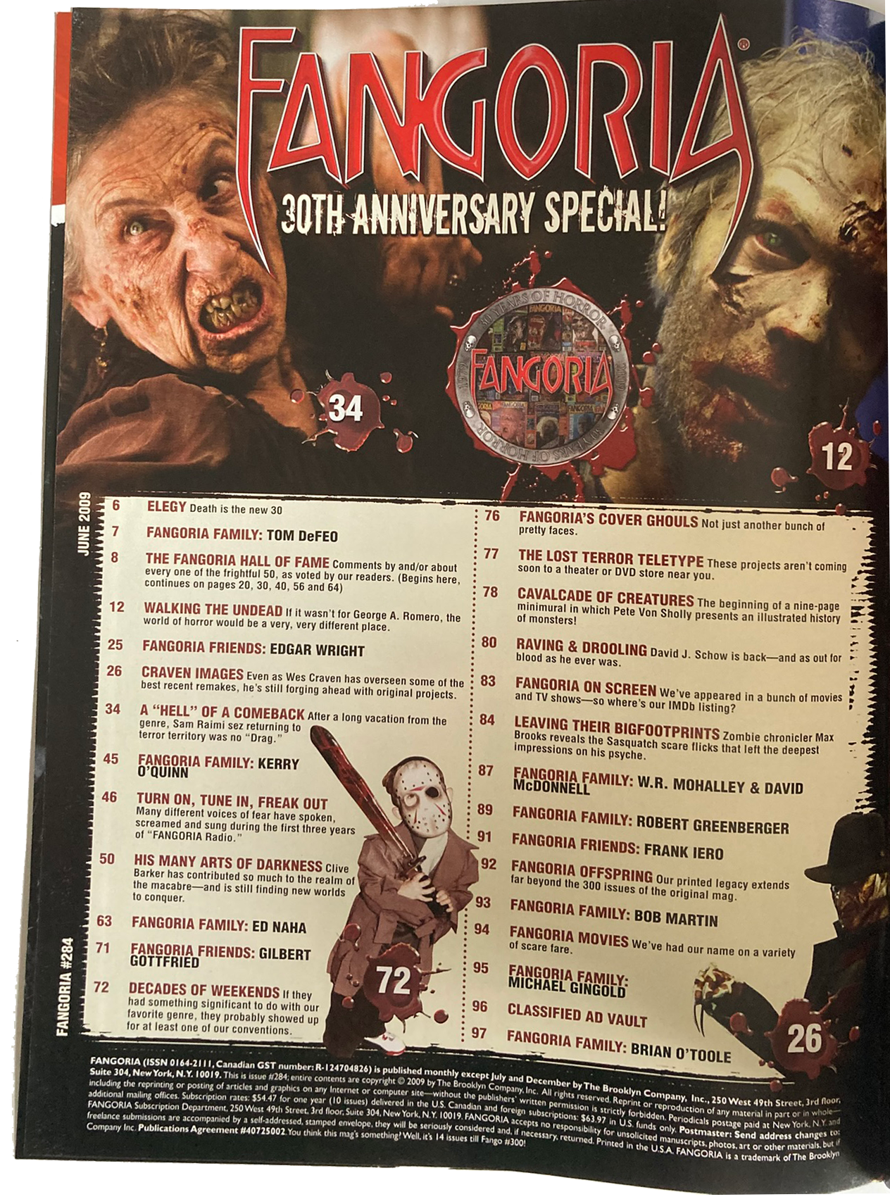 Fangoria  Magazine #284