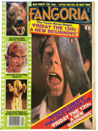Fangoria magazine #44 cover featuring Friday the 13th A New Beginning