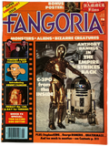 Magazine cover of Fangoria #6 featuring C-3PO and R2-D2 from Star Wars.