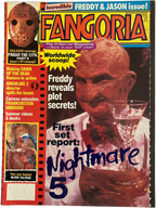Cover of Fangoria #85 magazine featuring Nightmare 5 and more.