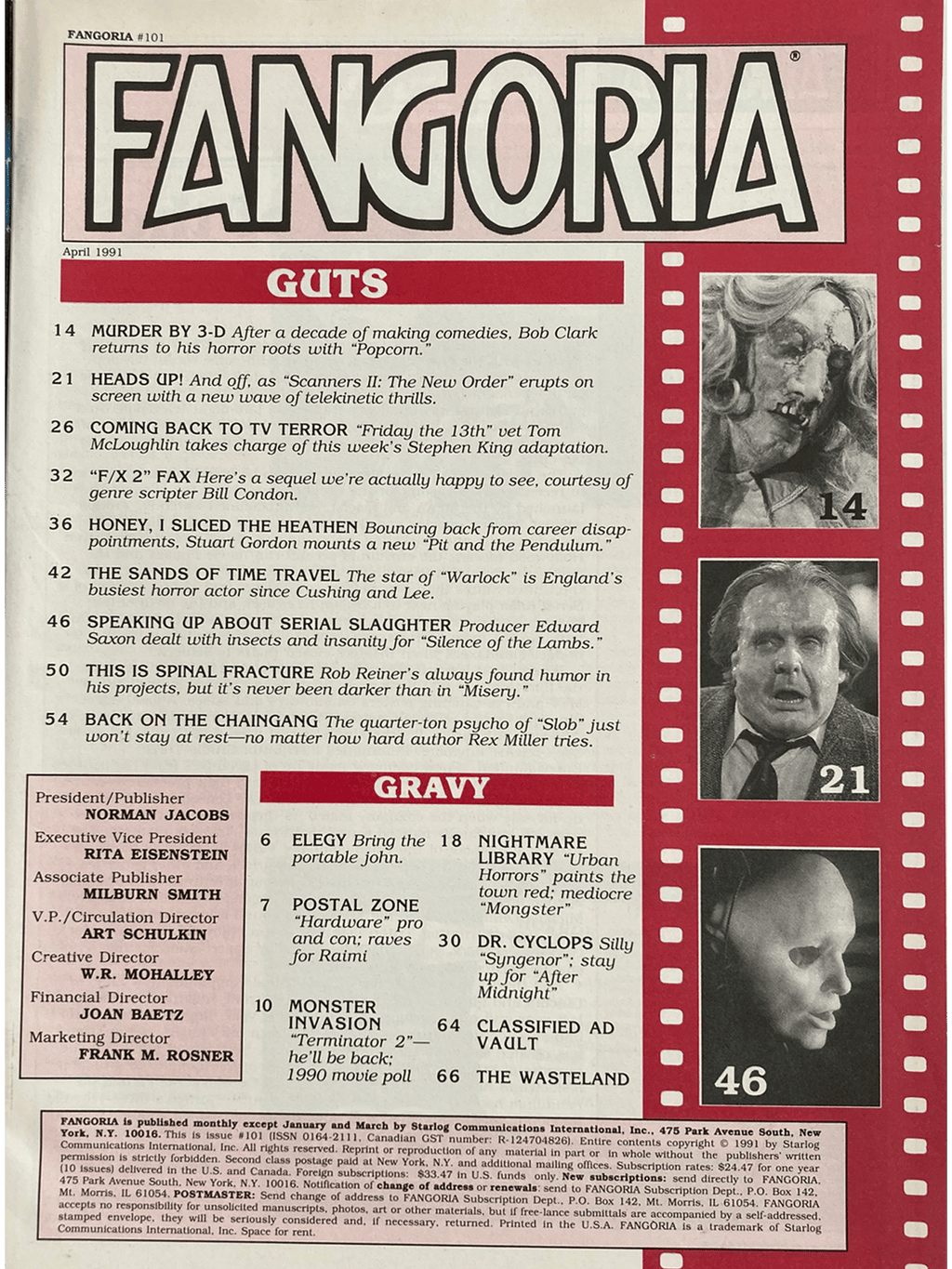 Fangoria Magazine #101
