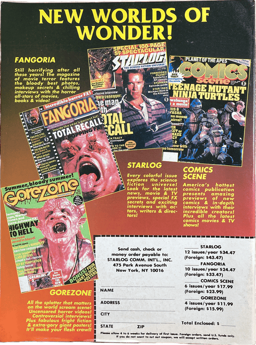 Fangoria Magazine #102