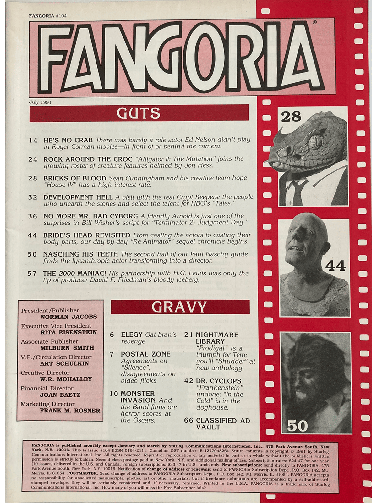 Fangoria Magazine #104