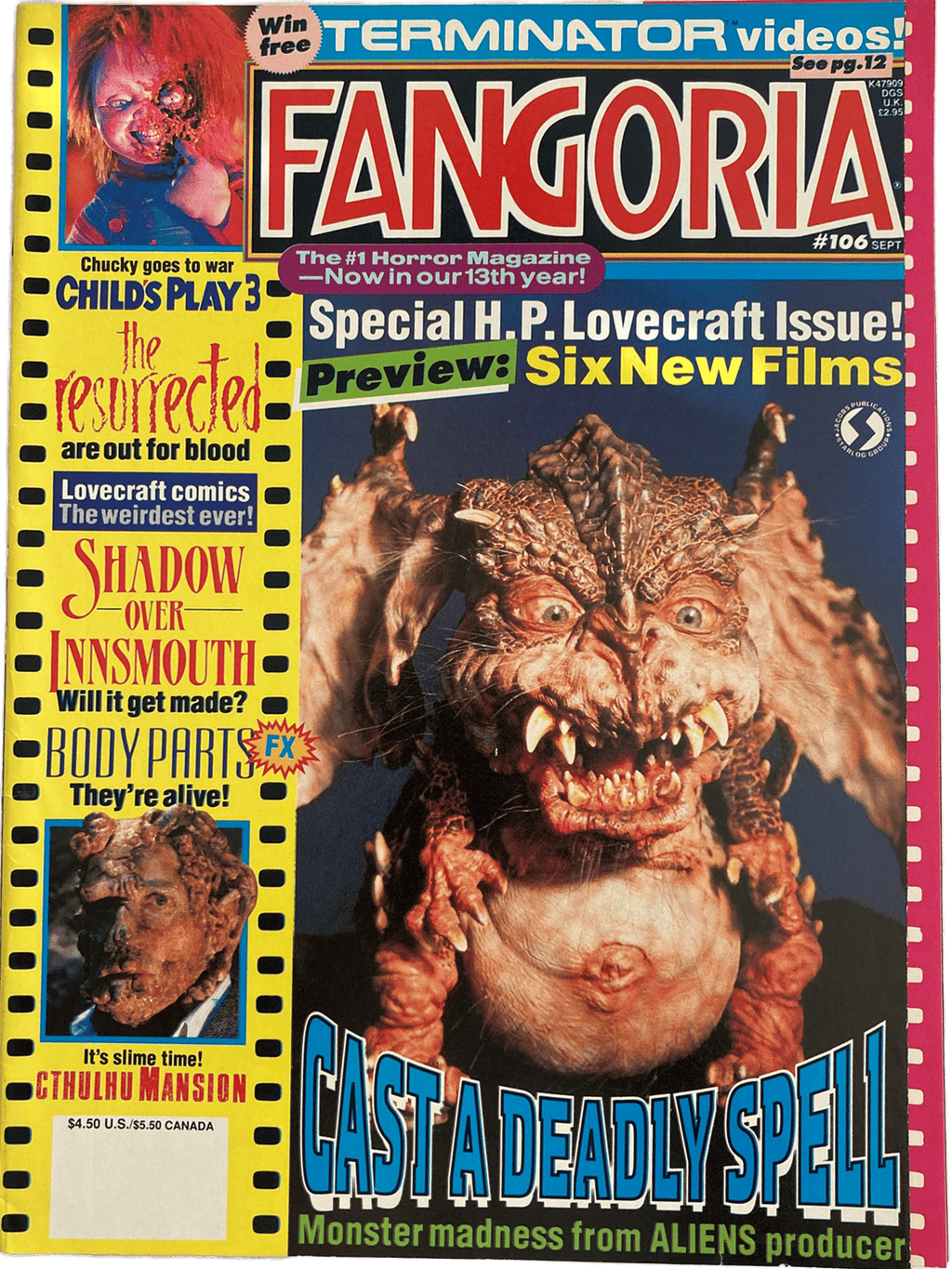 Fangoria Magazine #106