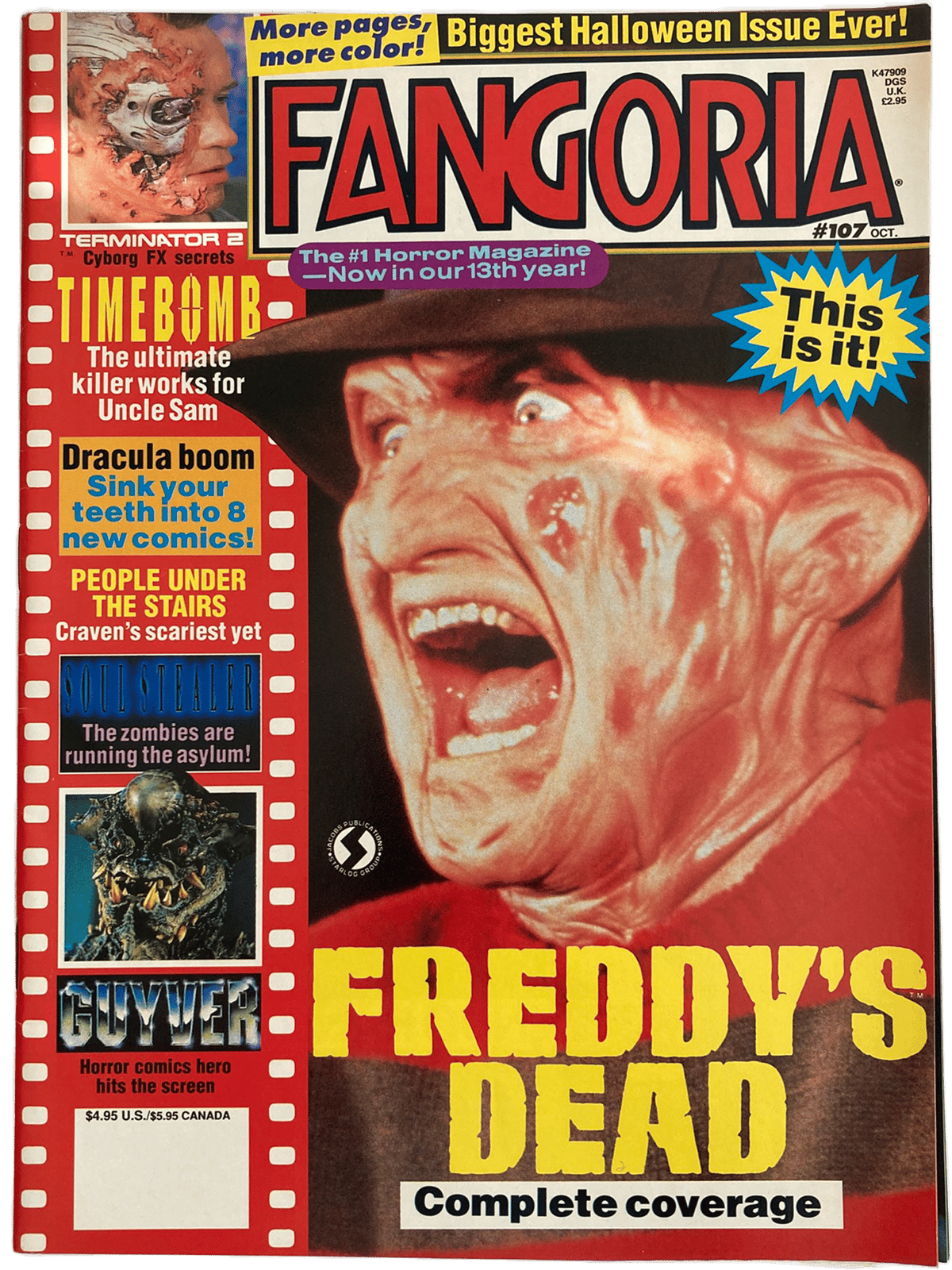Fangoria Magazine #107