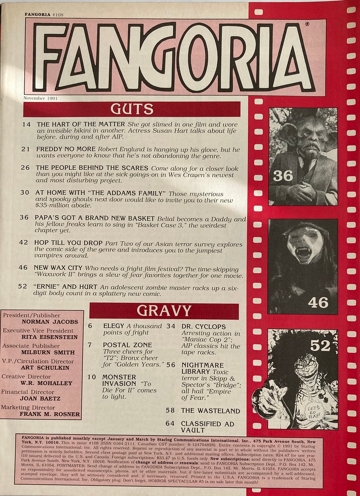Fangoria Magazine #108