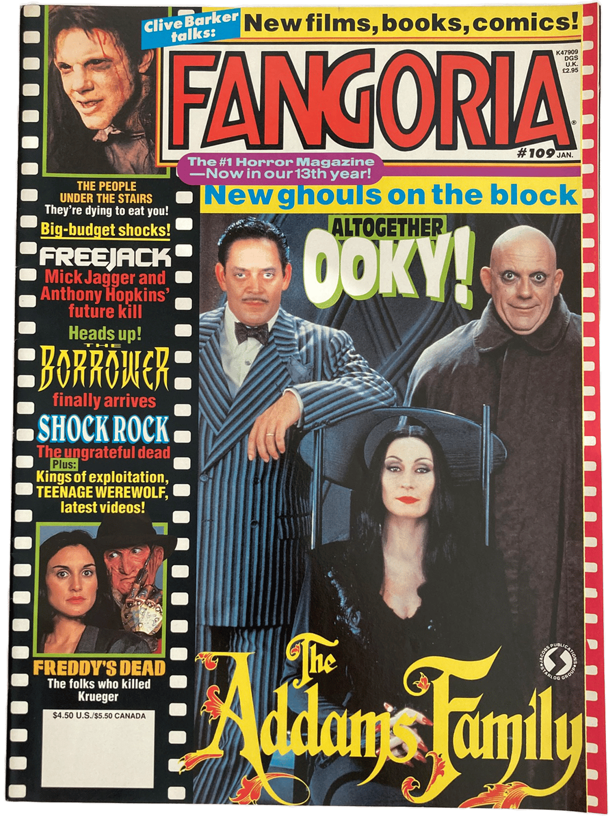 Fangoria Magazine #109