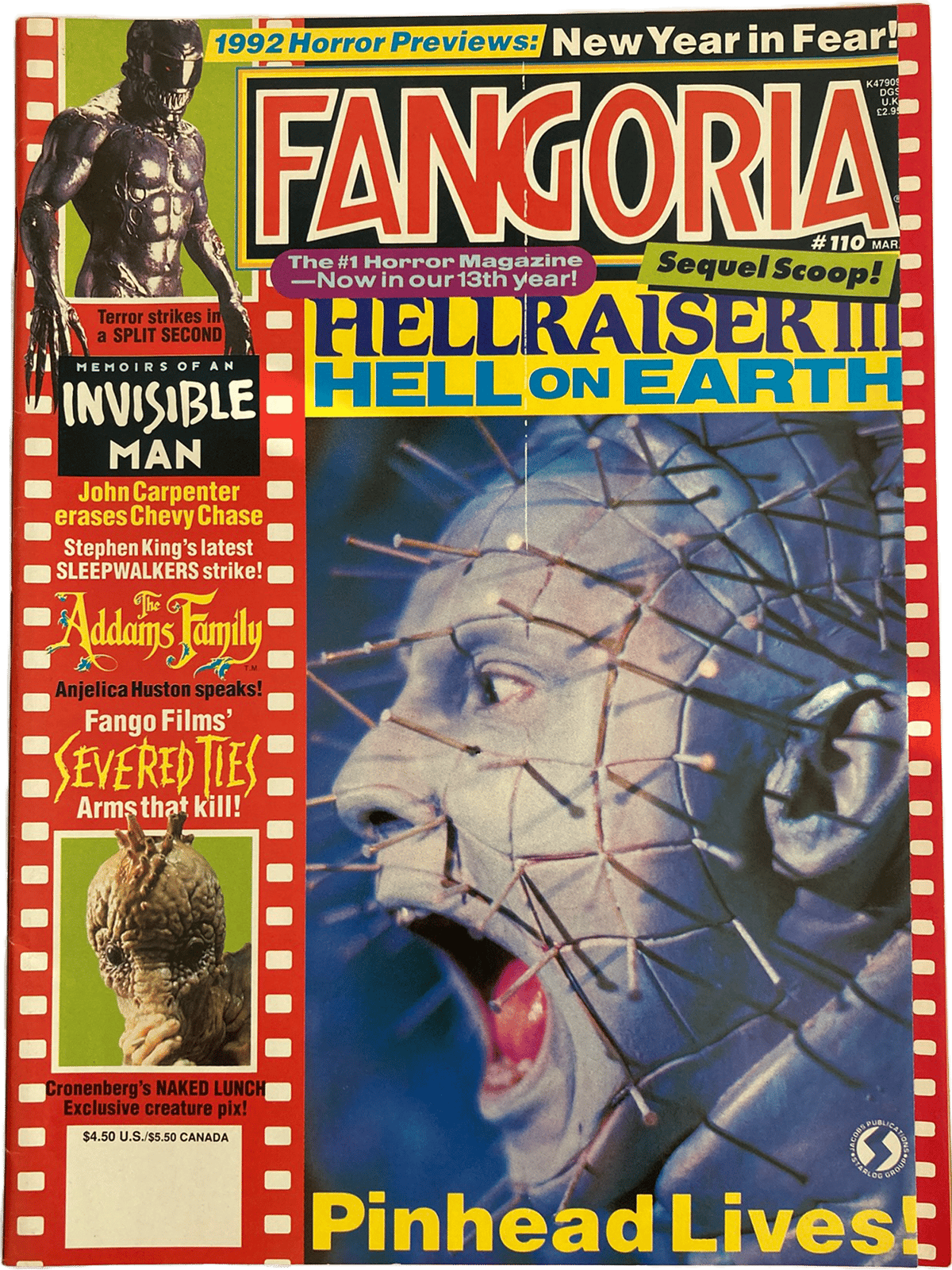 Fangoria Magazine #110