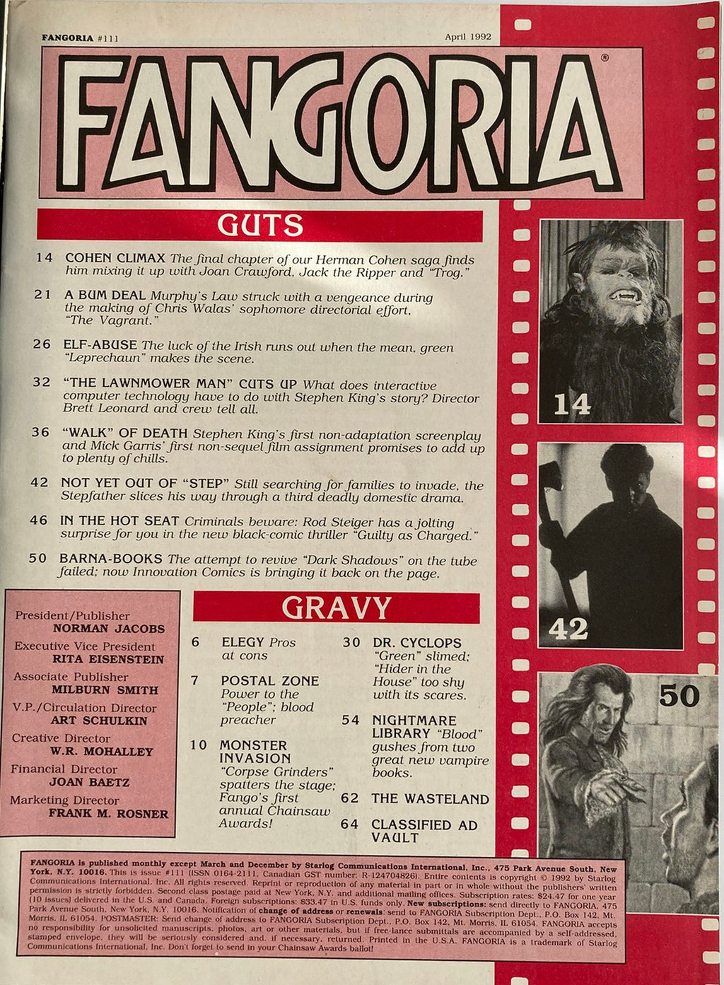 Fangoria Magazine #111