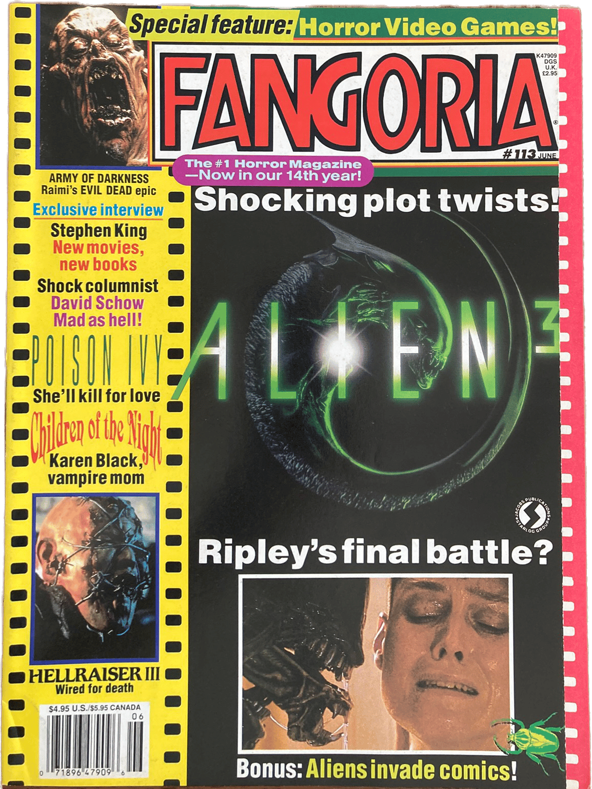 Fangoria Magazine #113