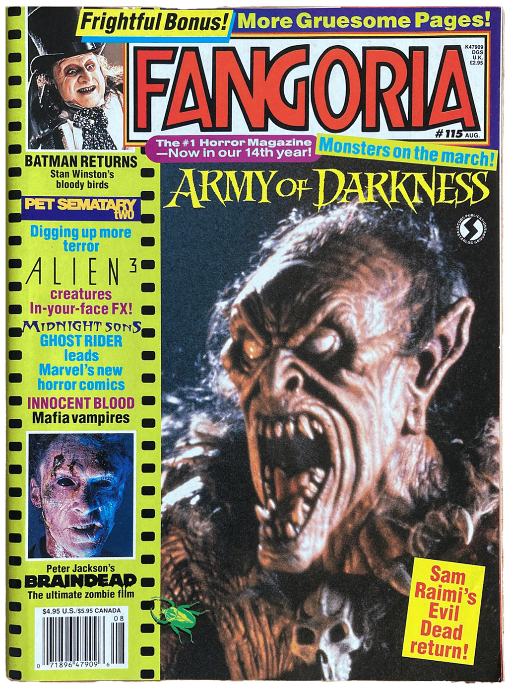Fangoria Magazine #115