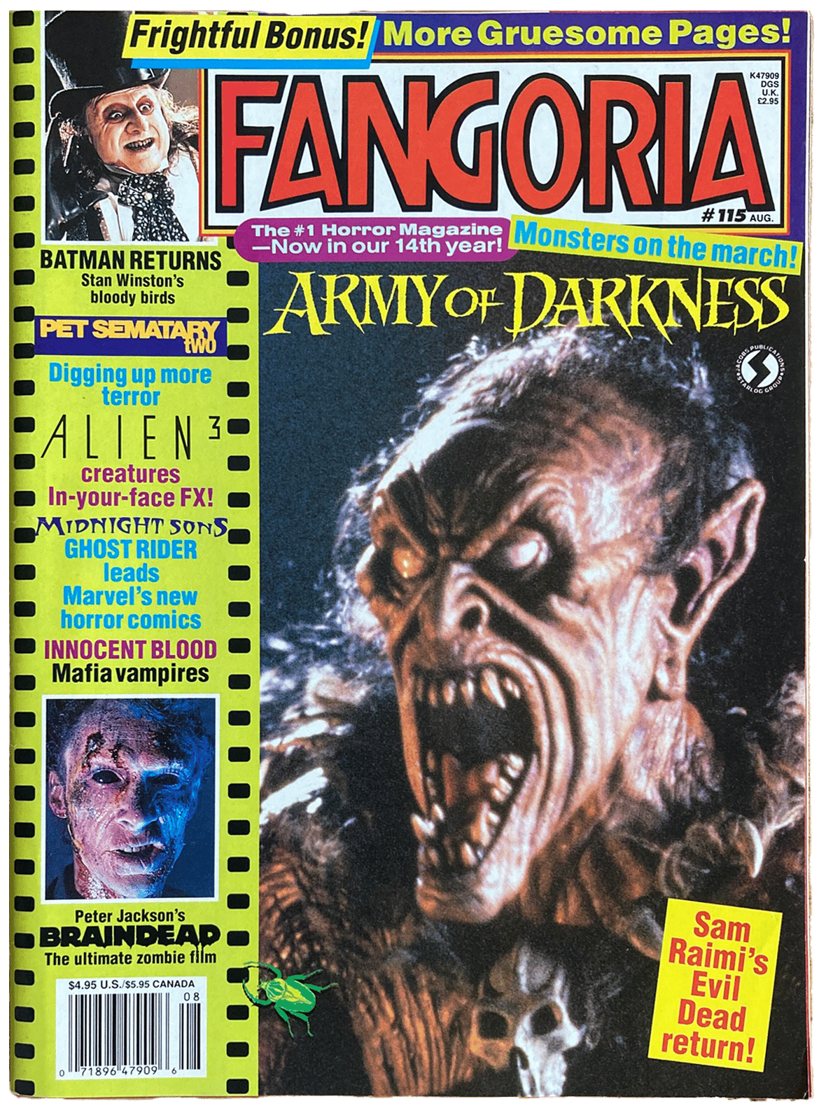 Fangoria Magazine #115
