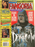 Cover of Fangoria #119 magazine featuring Dracula