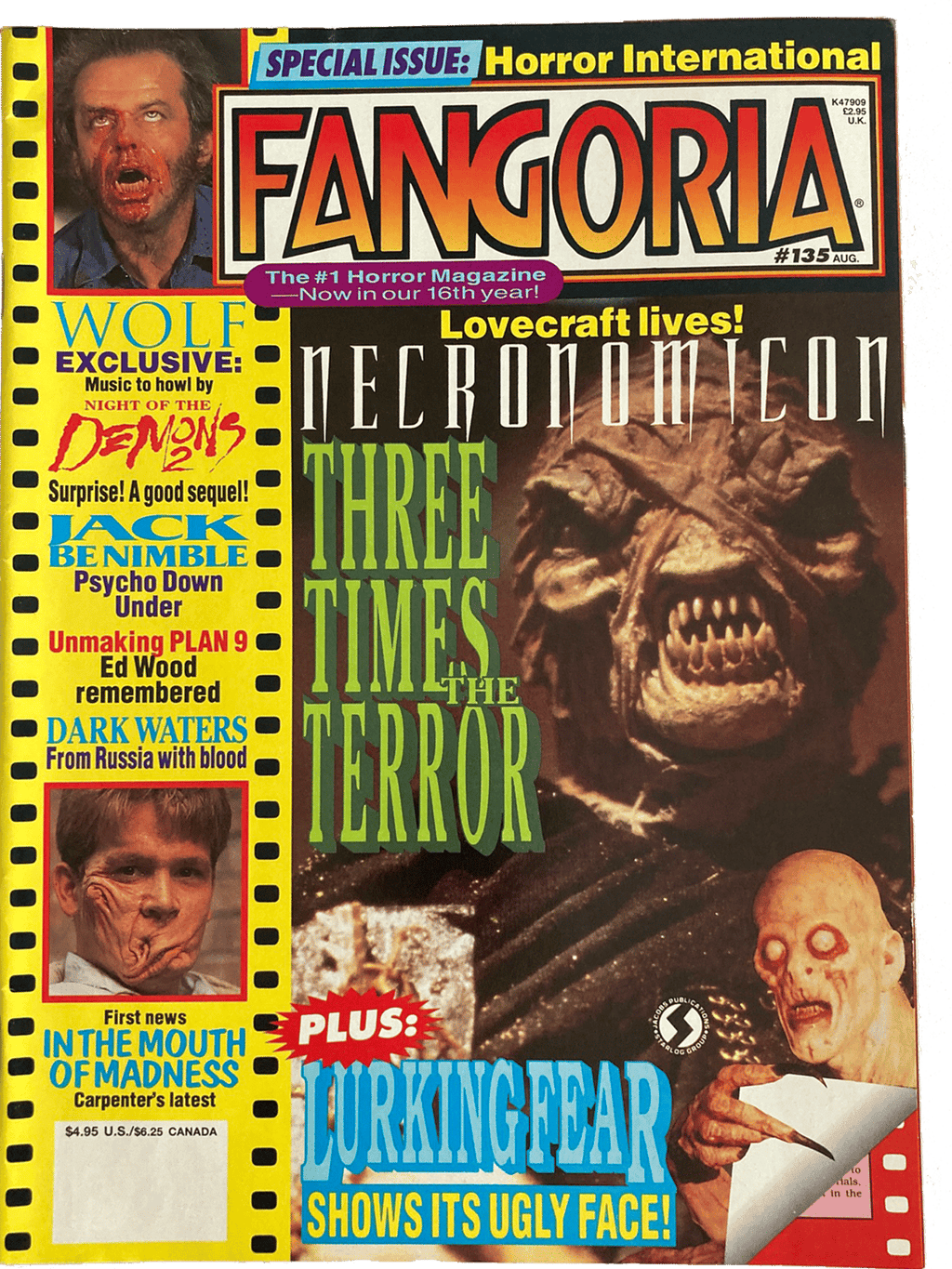 Fangoria Magazine #135