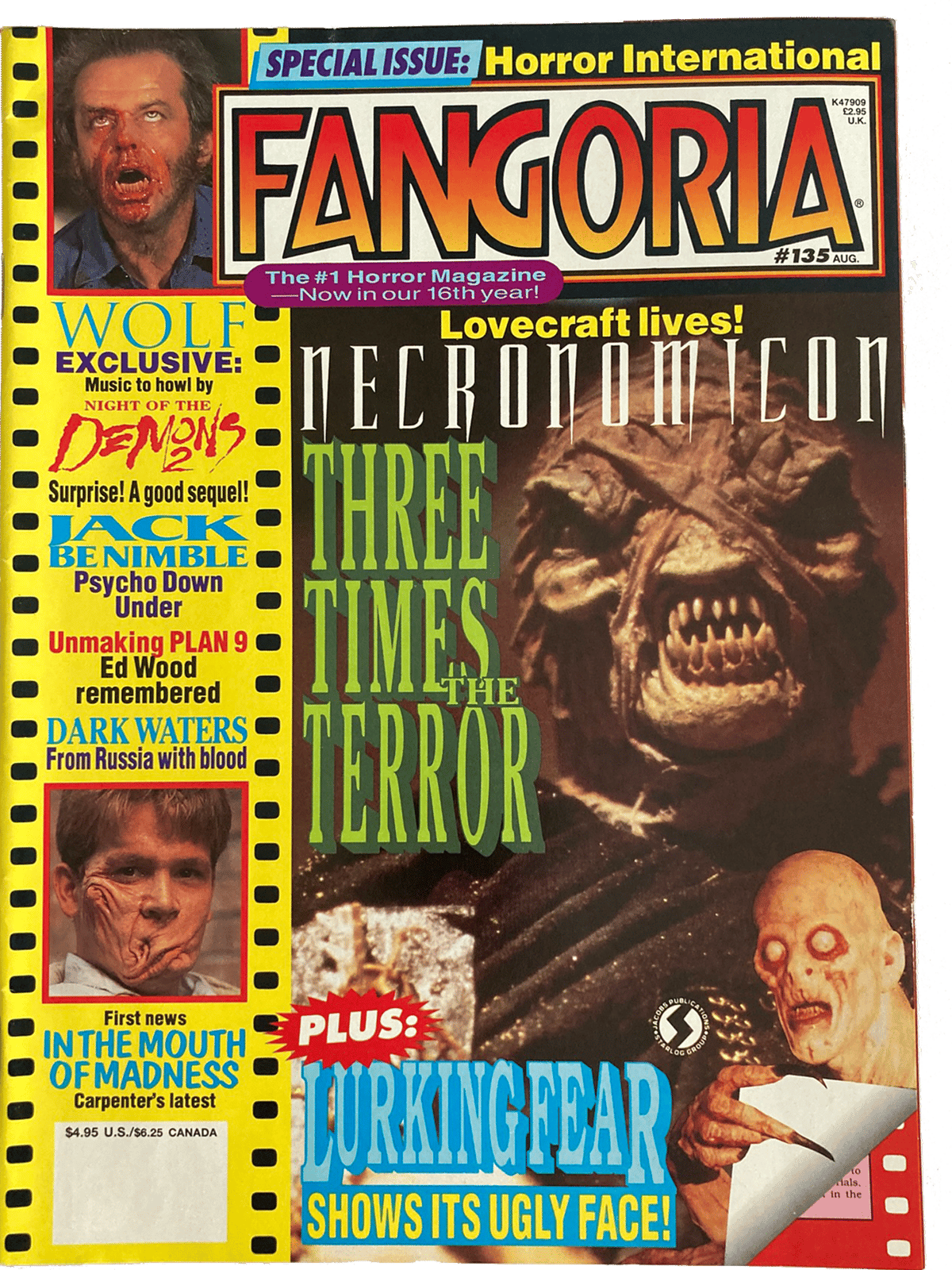 Fangoria Magazine #135