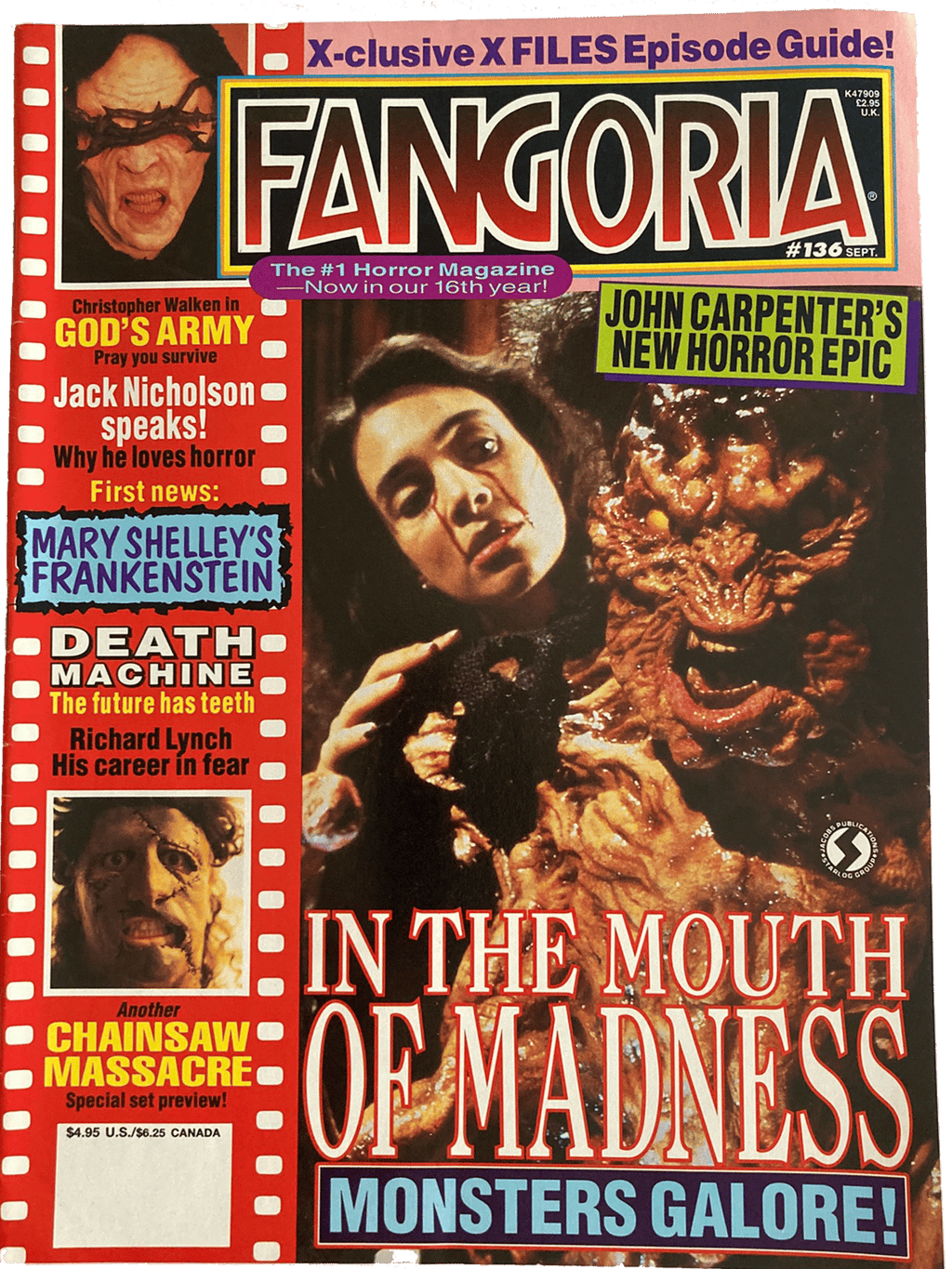 Fangoria Magazine #136