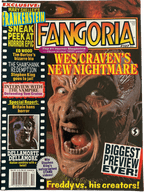Cover of Fangoria #137 magazine featuring Wes Craven's New Nighmare.