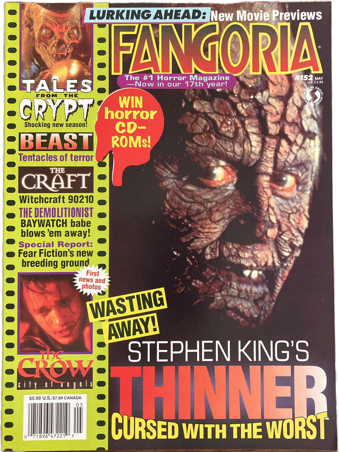 Fangoria Magazine #152