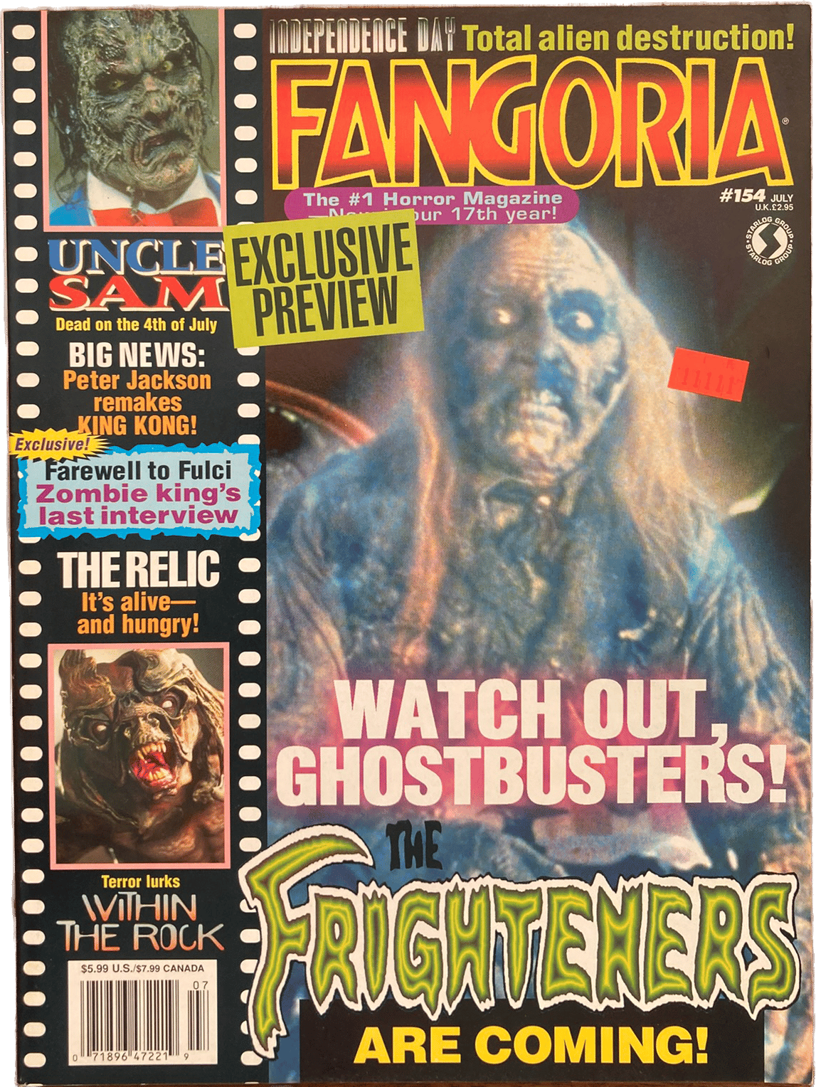 Fangoria Magazine #154