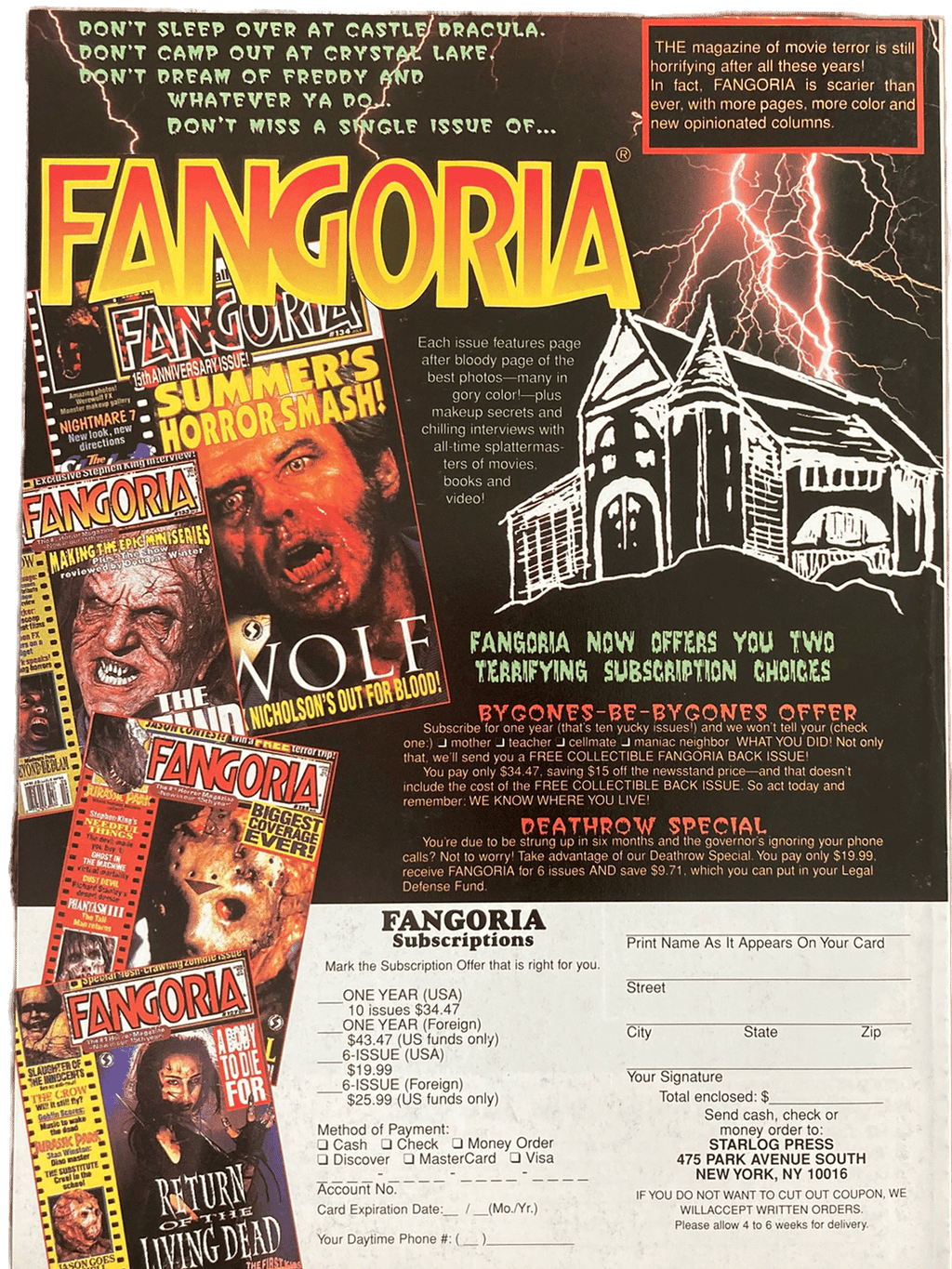 Fangoria Magazine #160