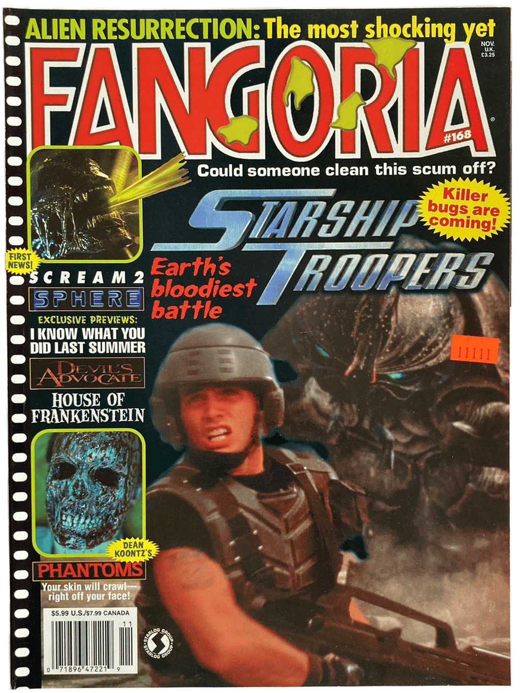 Fangoria Magazine #168