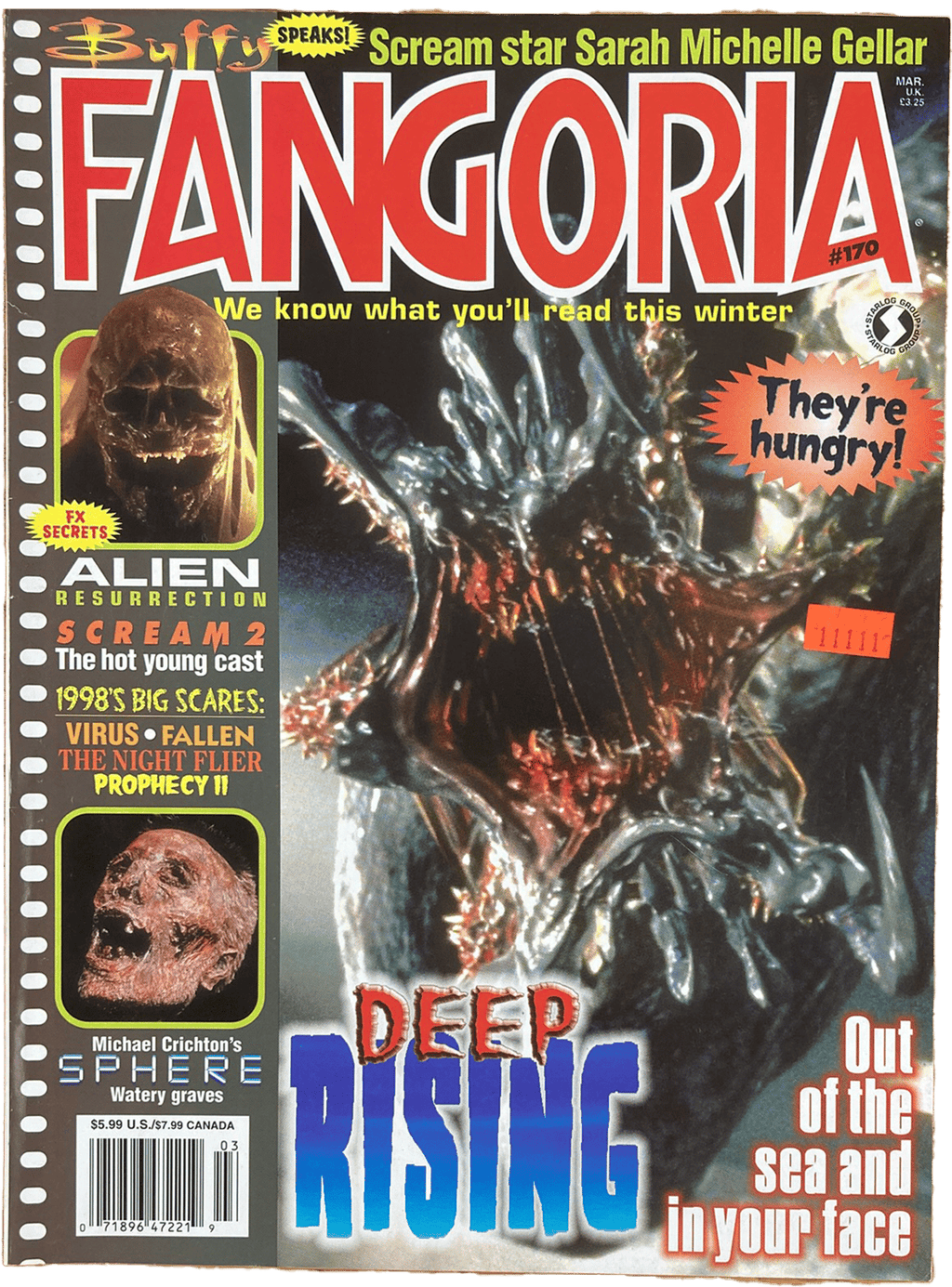 Fangoria Magazine #170