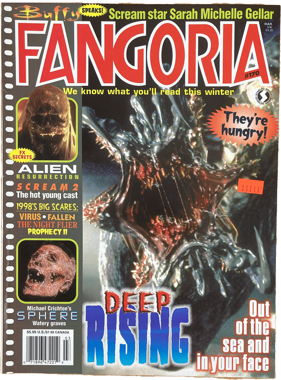 Fangoria Magazine #170