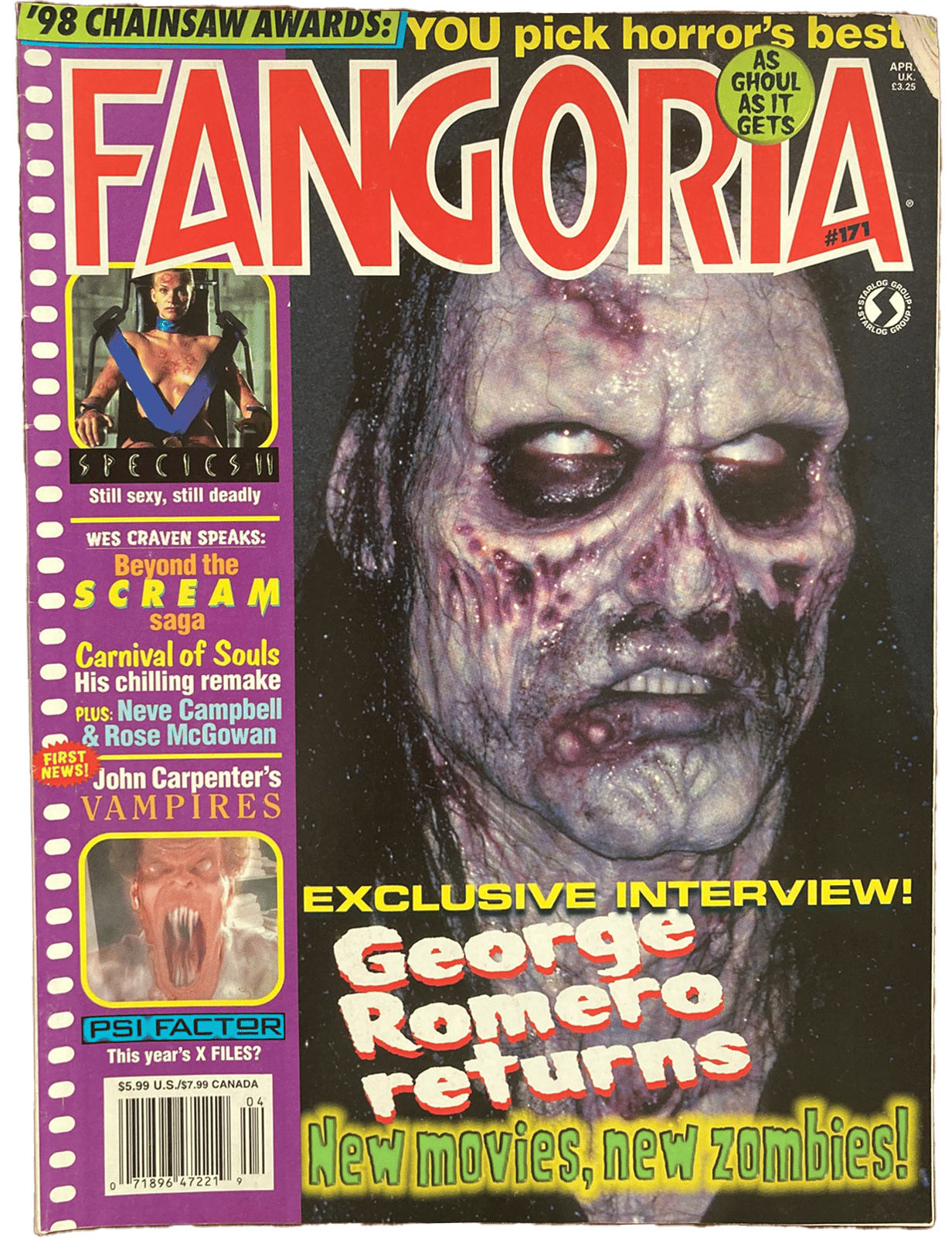 Fangoria Magazine #171