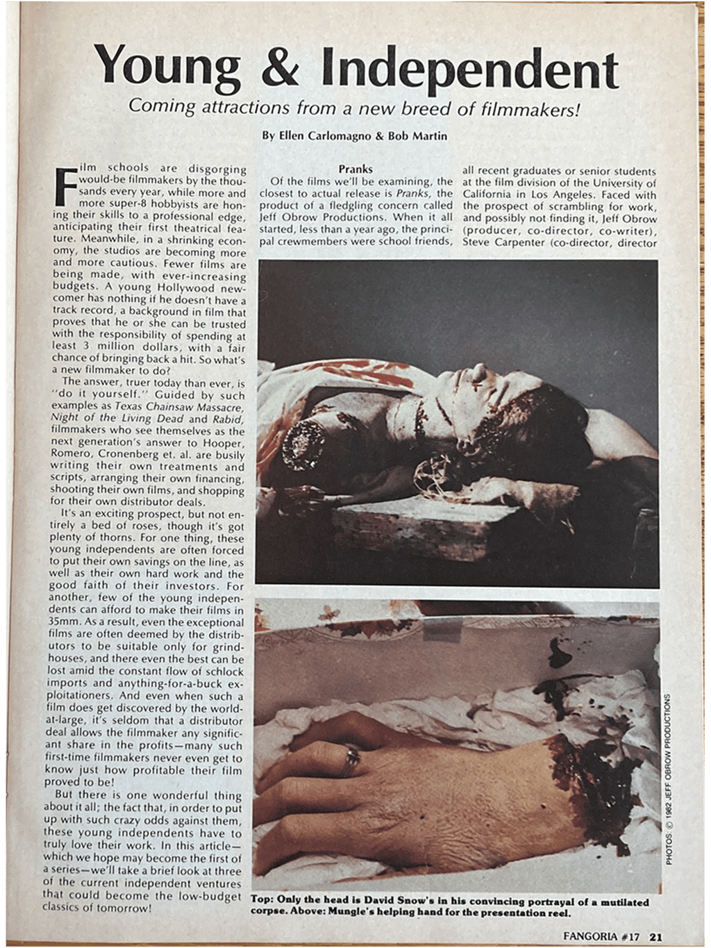 Fangoria Magazine #17