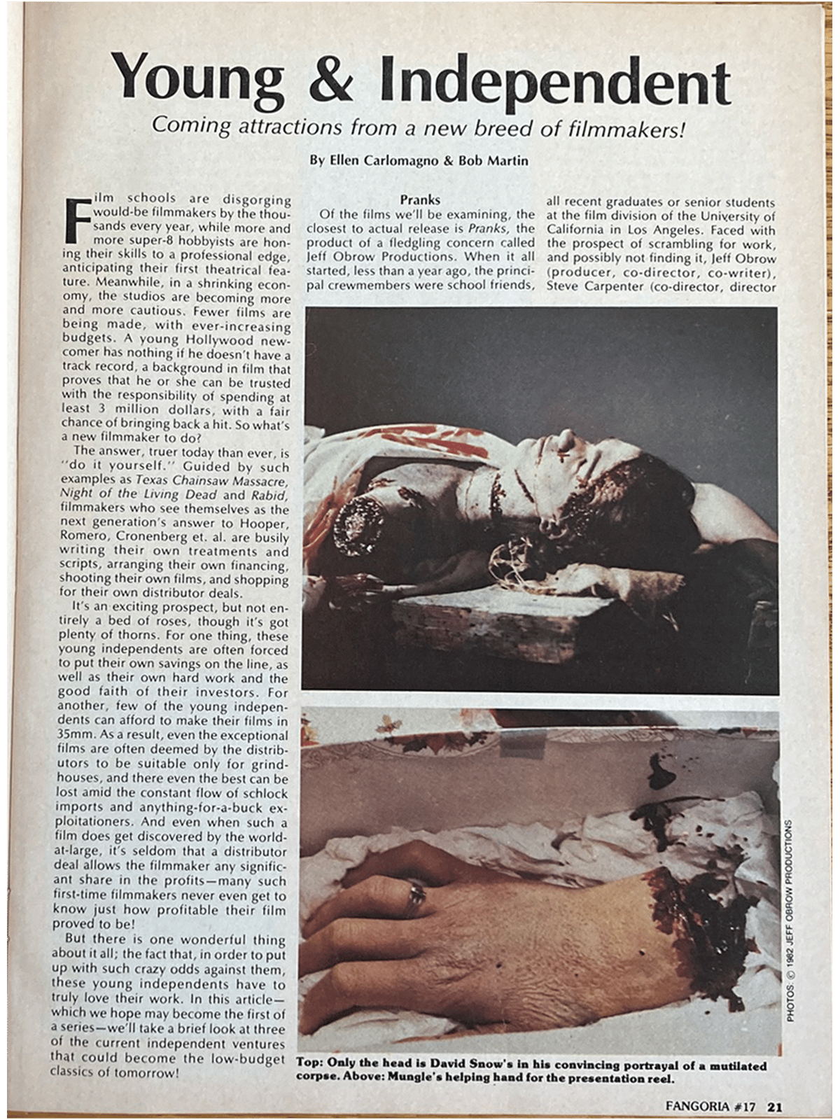 Fangoria Magazine #17