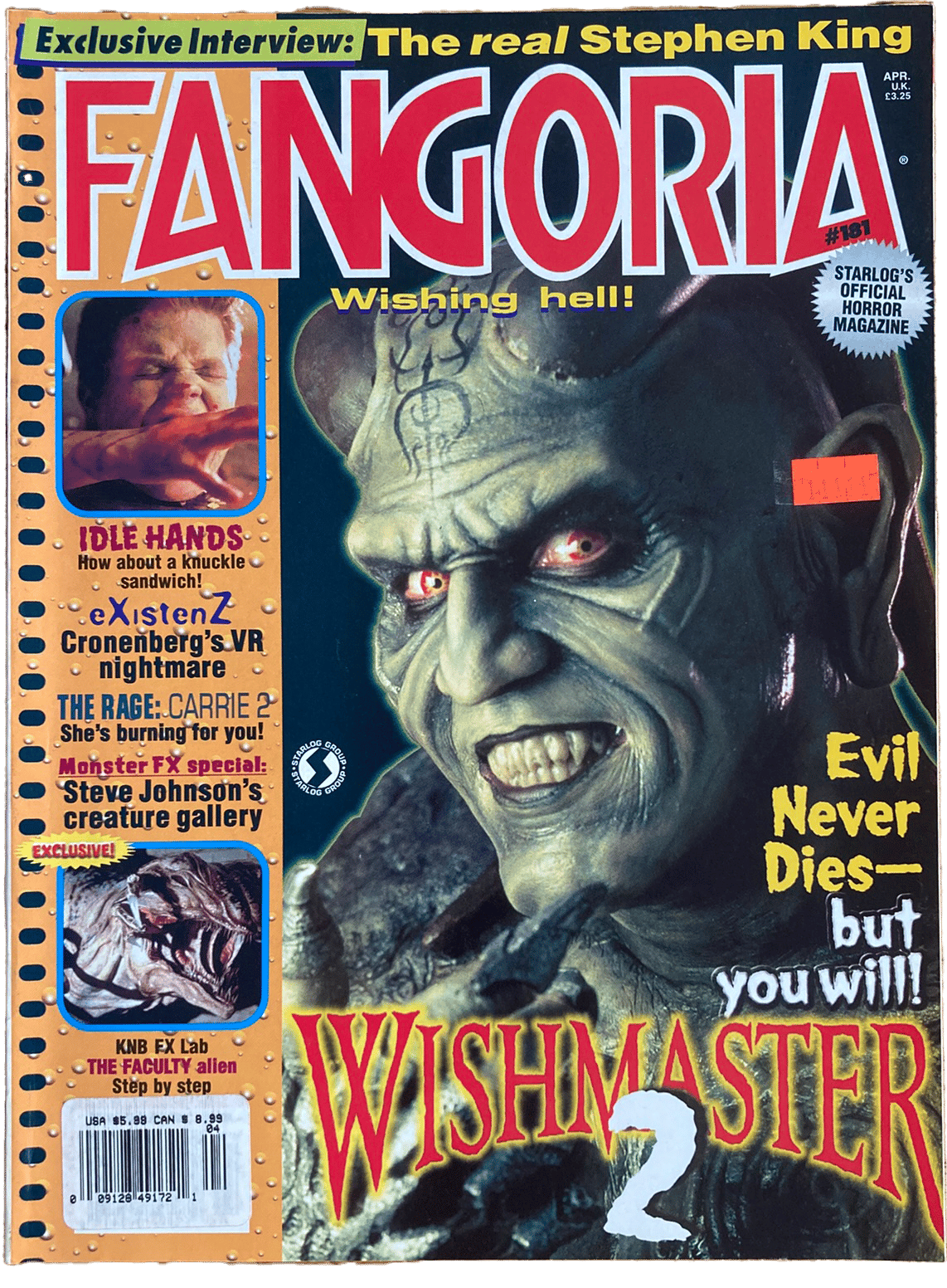 Fangoria Magazine #181