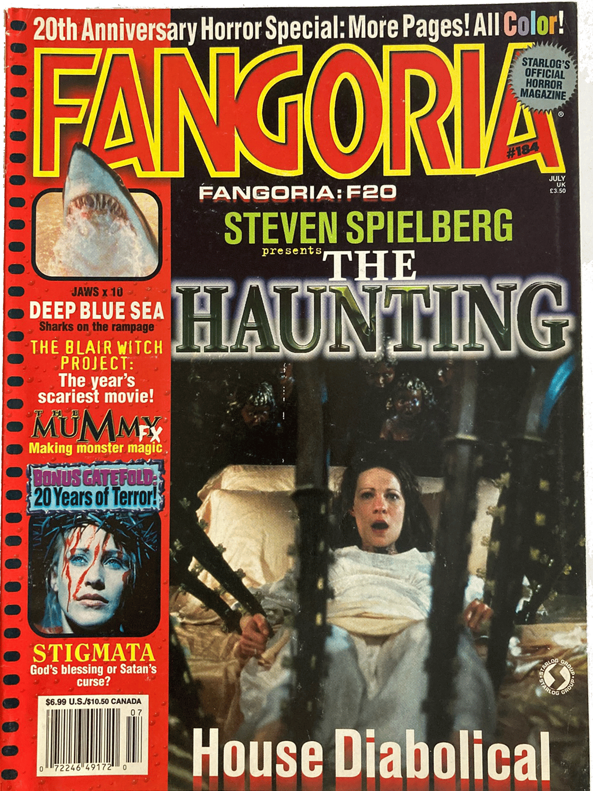 Fangoria Magazine #184