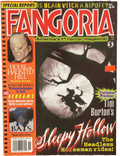 Cover of Fangoria magazine #188 featuring Legend of Sleepy Hollow