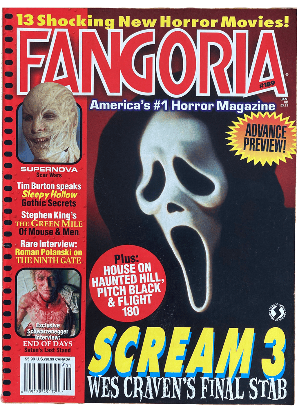 Fangoria Magazine #189