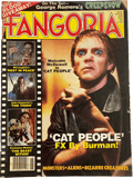 Magazine cover of Fangoria #18 featuring Cat People
