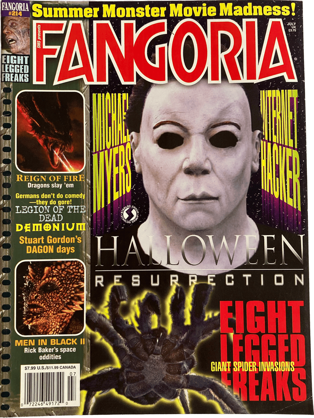 Fangoria Magazine #214