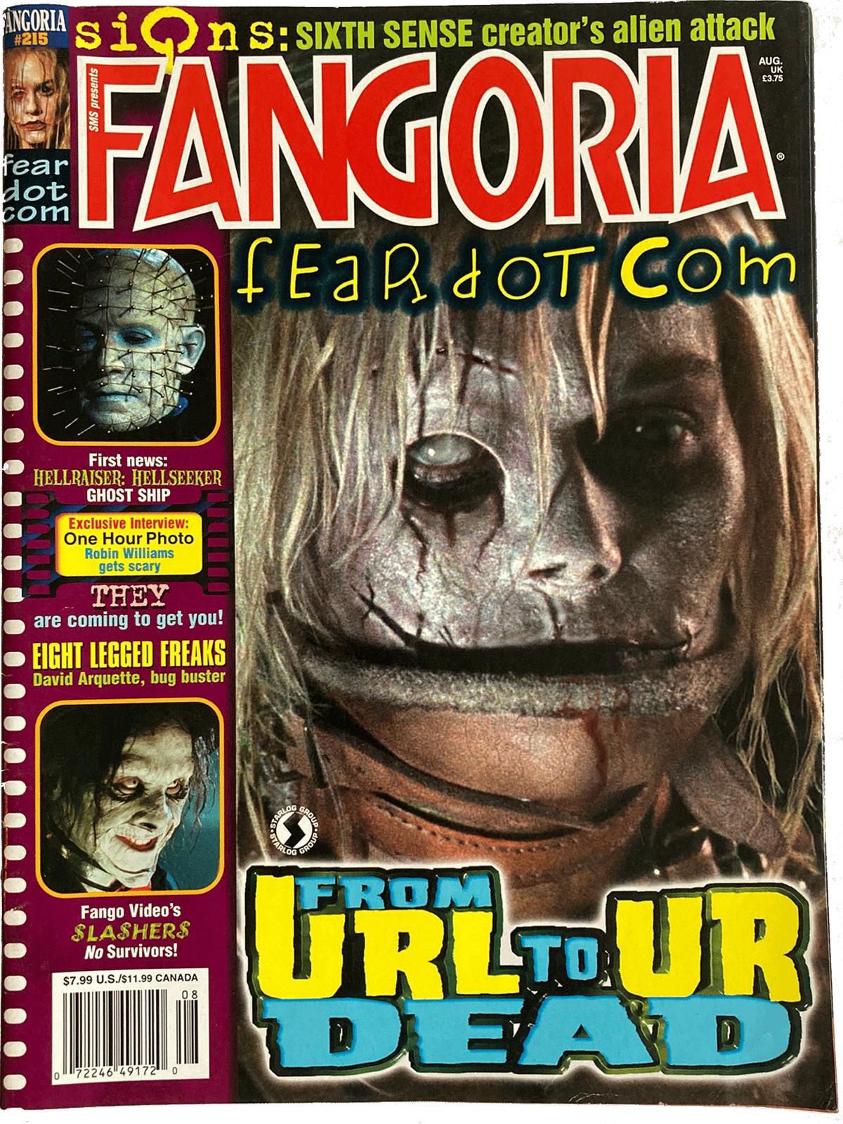 Fangoria Magazine #215