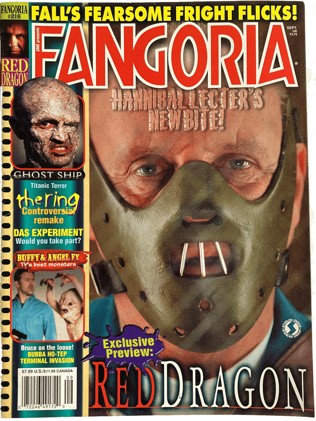 Fangoria Magazine #216