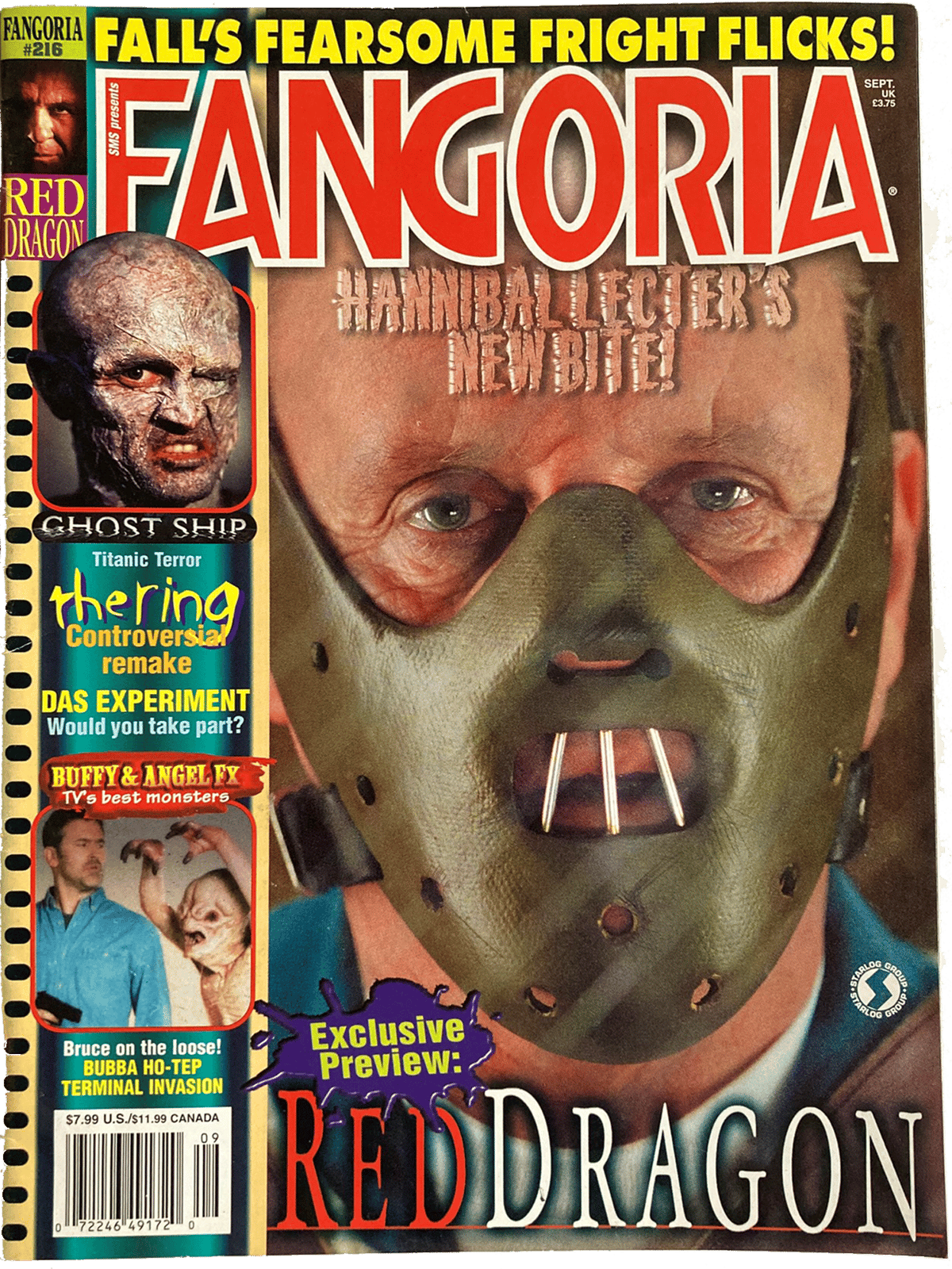 Fangoria Magazine #216