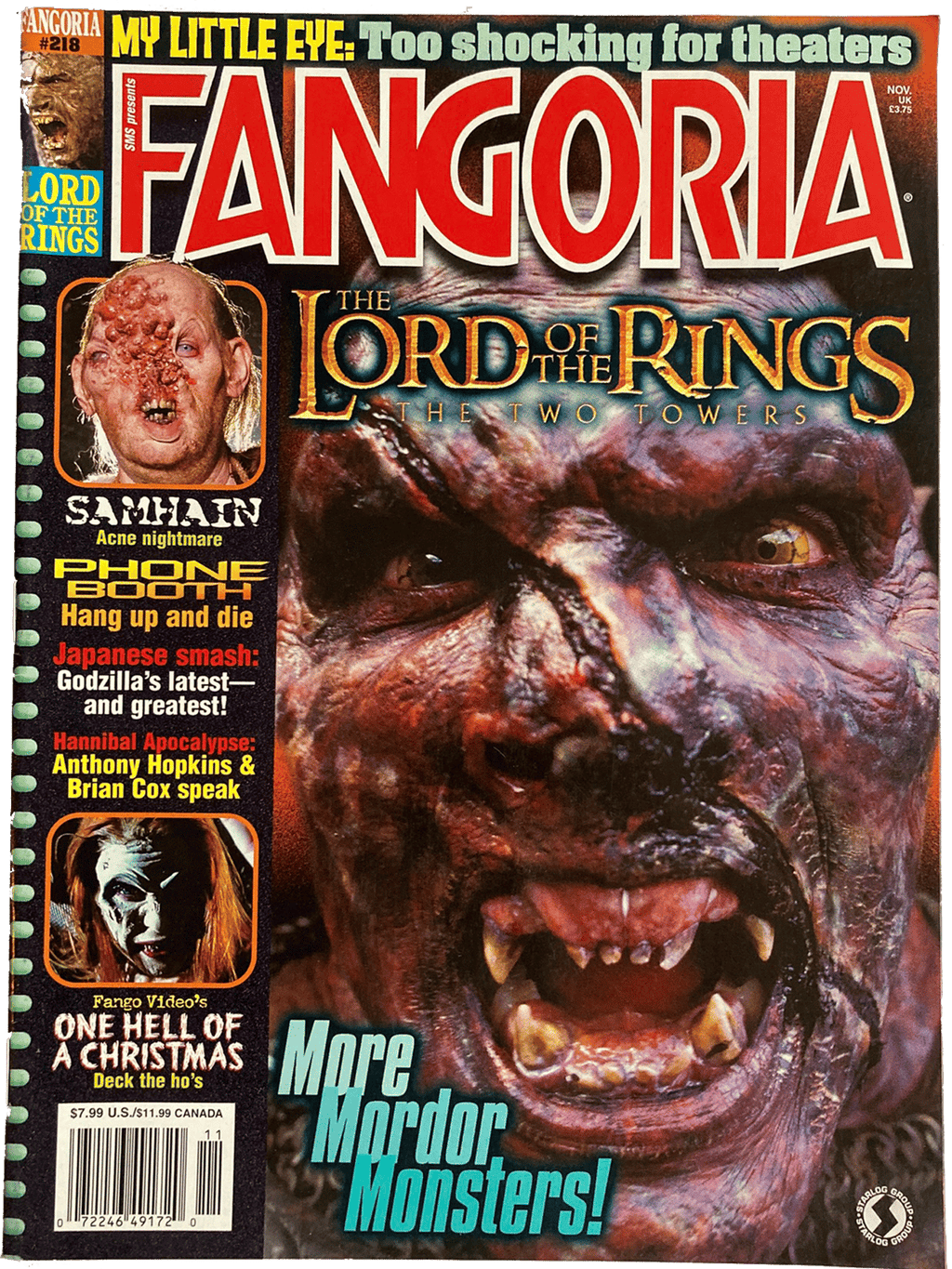 Fangoria Magazine #218