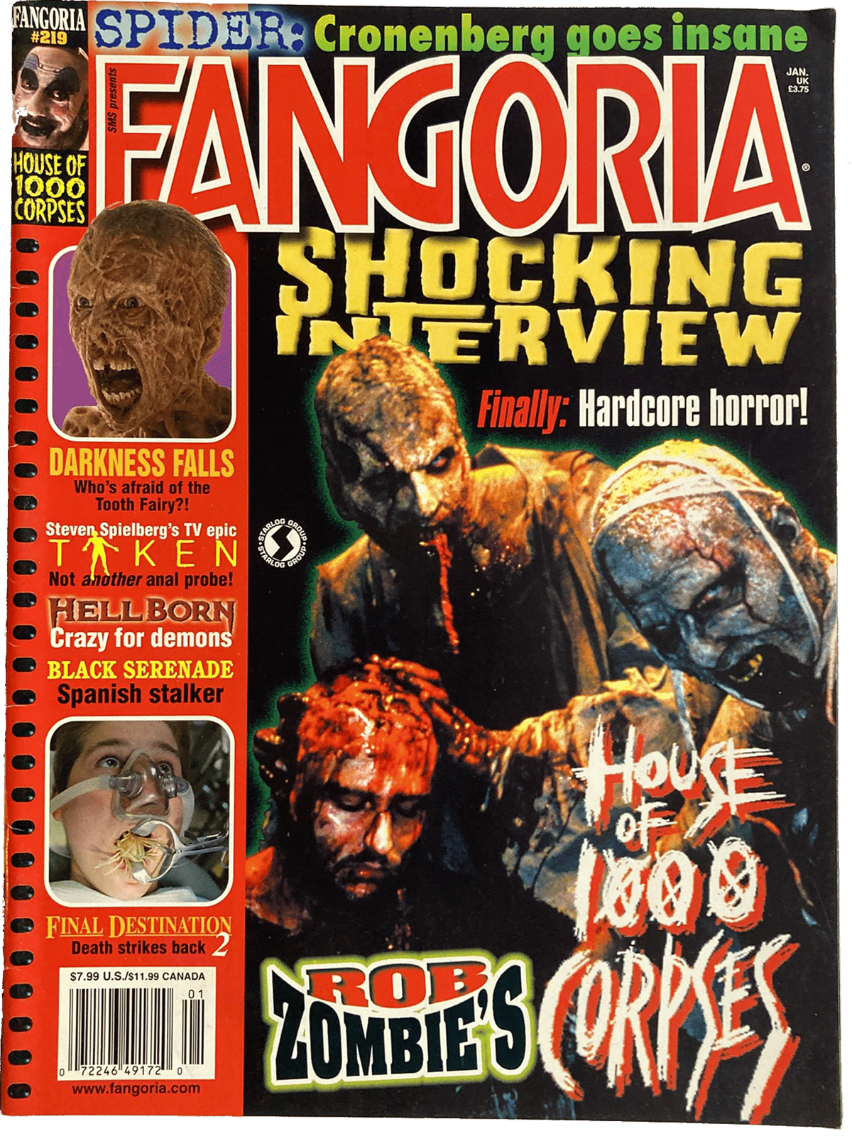 Fangoria Magazine #219