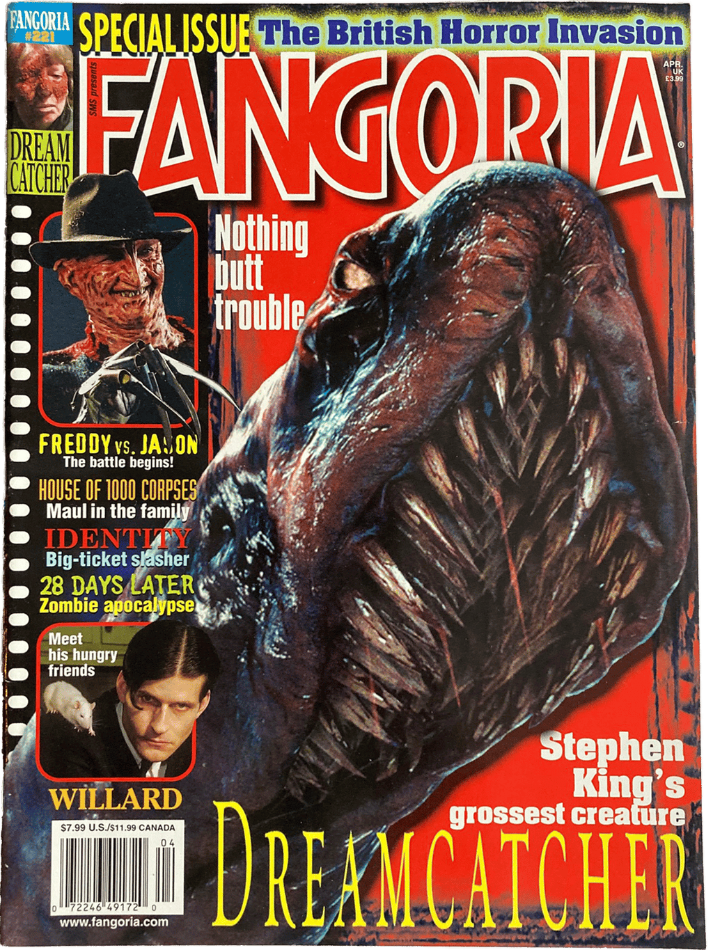 Fangoria Magazine #221