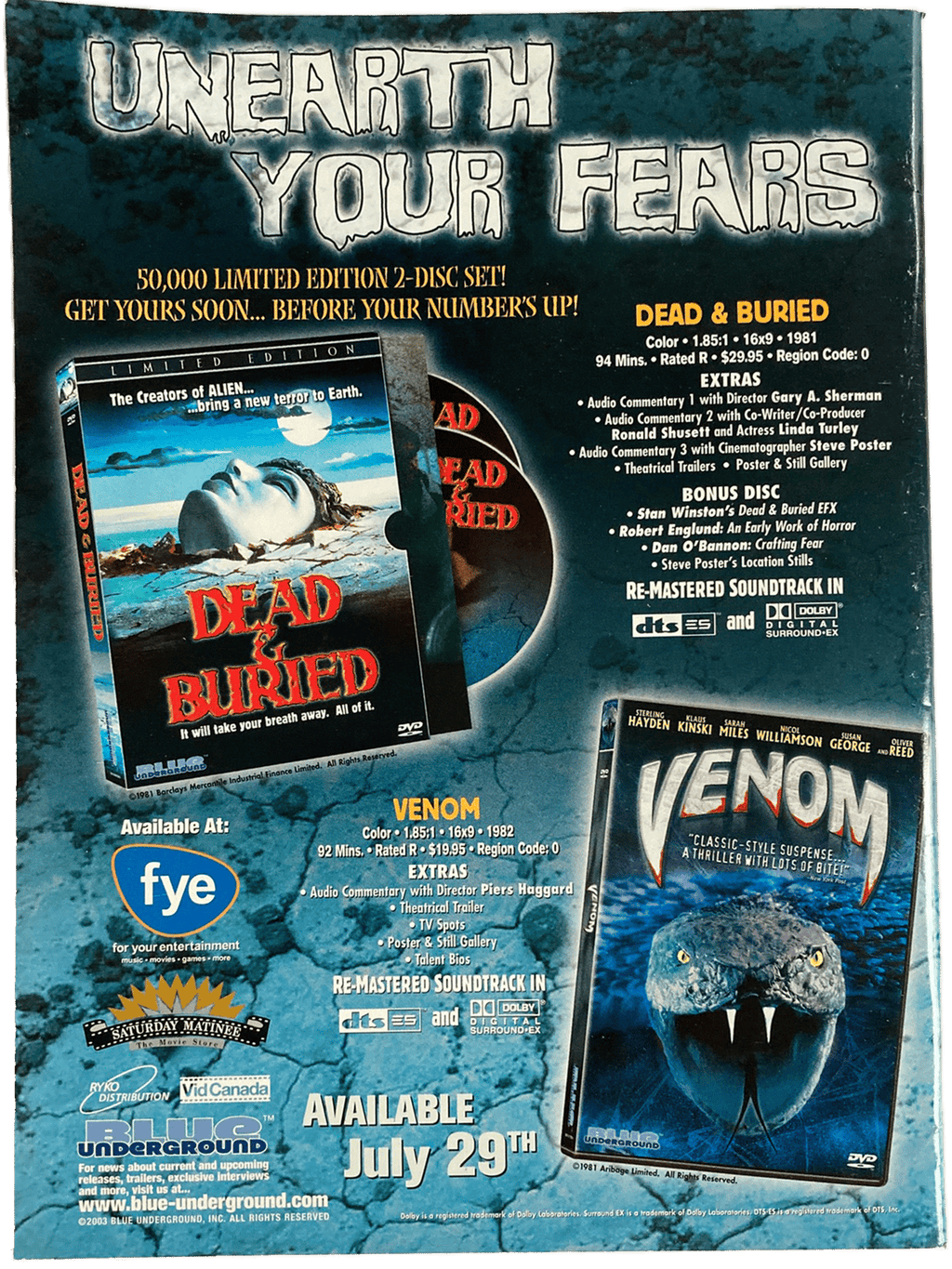 Fangoria Magazine #225